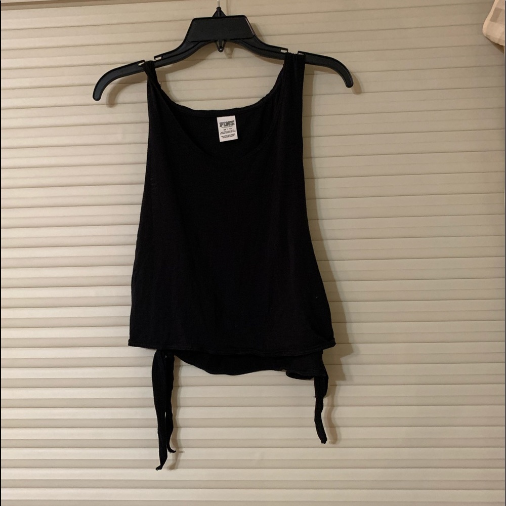 barely worn cute black tank top